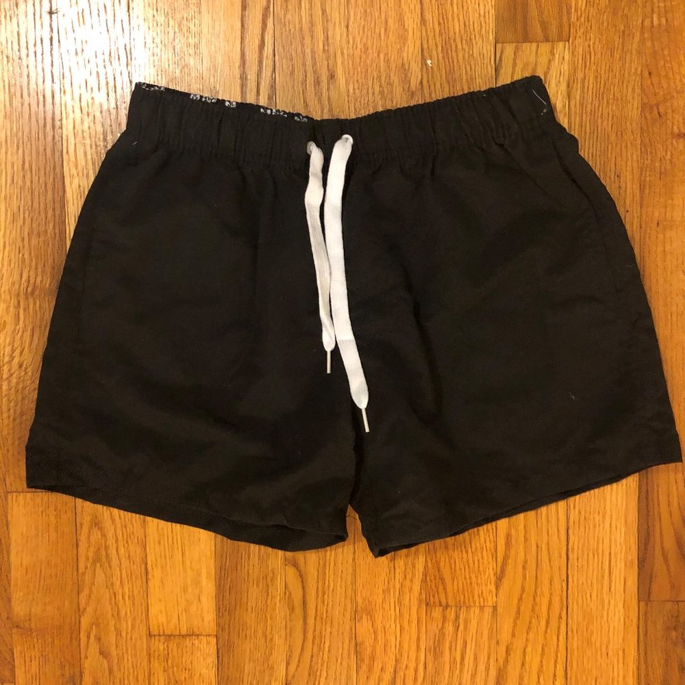 Mens Black Swimsuit